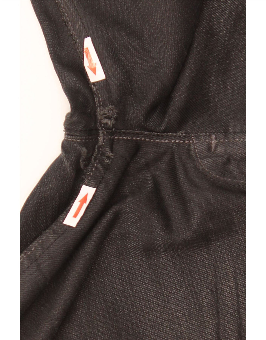 Levi's Mens Straight Jeans W29 L32 Black Cotton