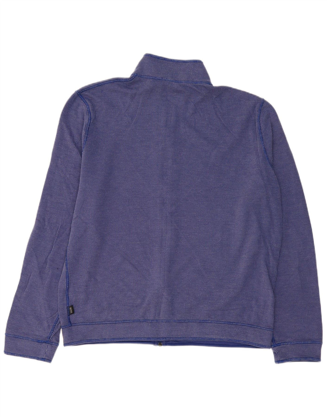 Hugo Boss Mens Tracksuit Top Jacket XL Blue Cotton