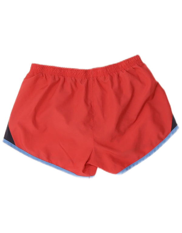 Nike Womens Sport Shorts UK 8 Small Pink Colourblock