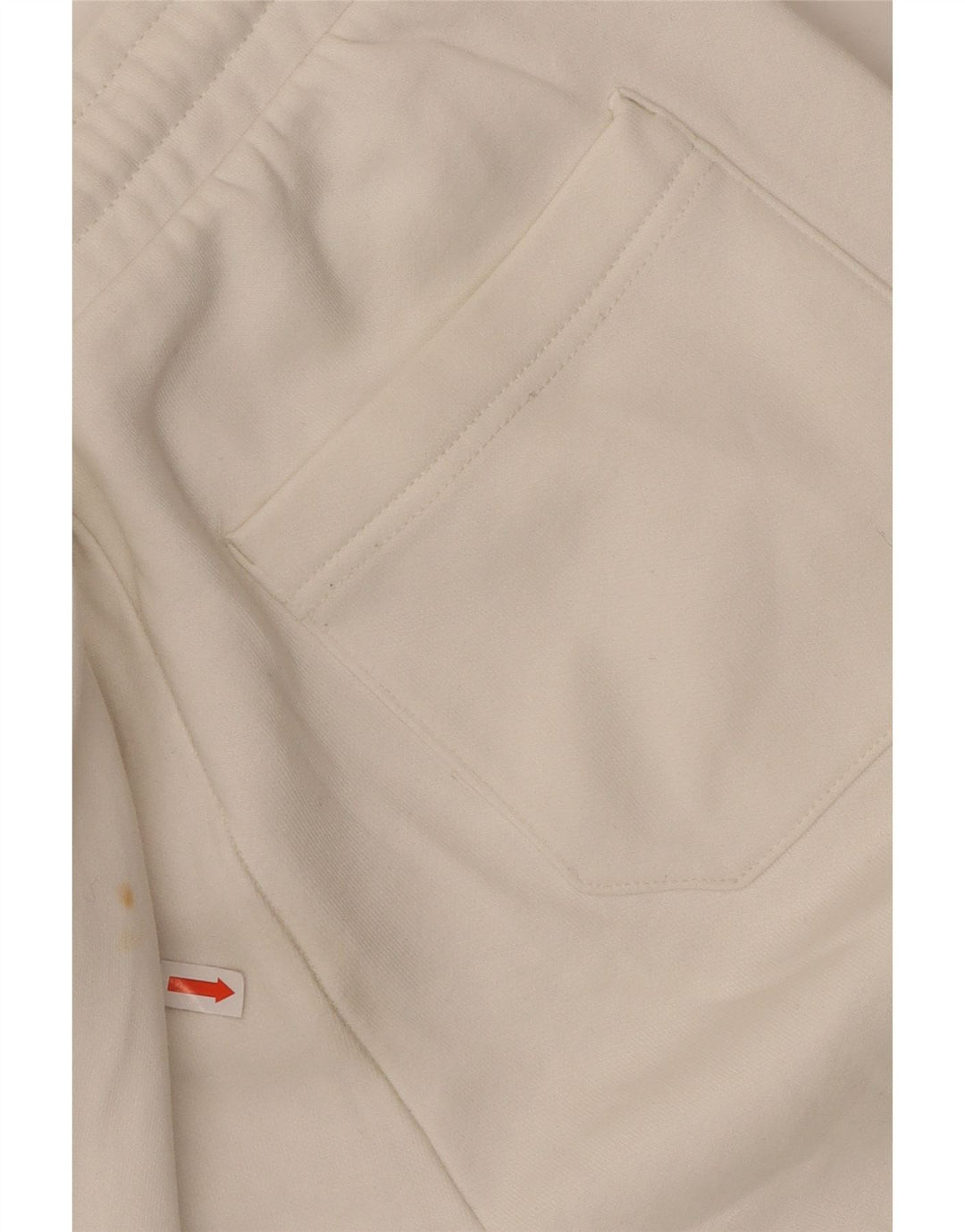 KAPPA Mens Tracksuit Trousers Joggers Small  White Cotton