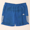 Adidas Mens Climalite Sport Shorts Large Blue Polyester