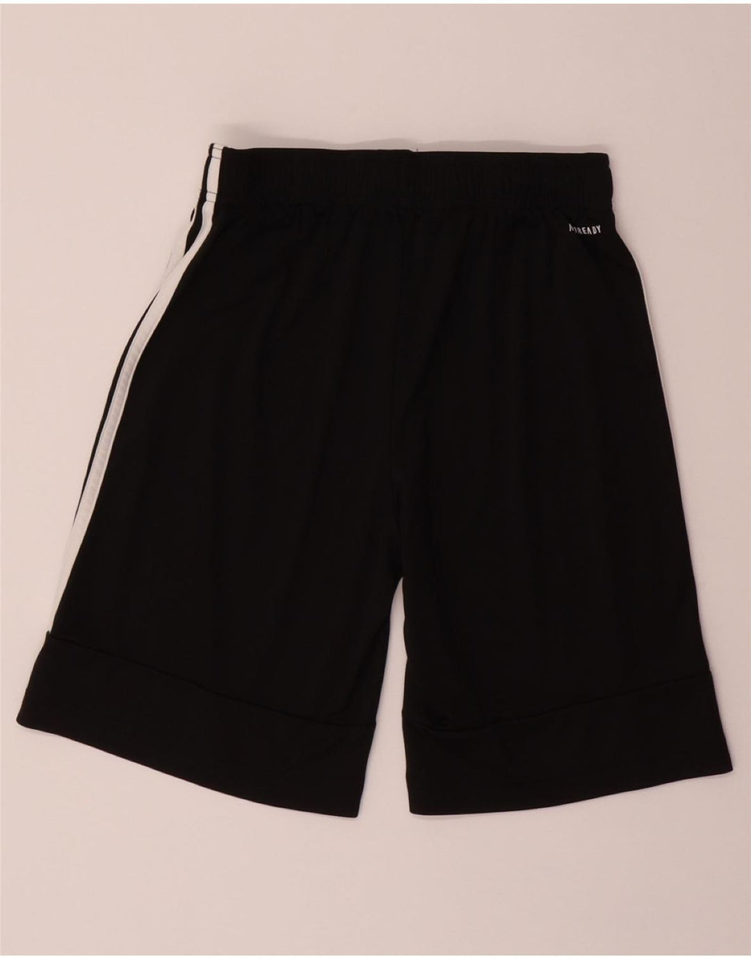 ADIDAS Boys Aeroready Sport Shorts 13-14 Years  Black Polyester Vintage Adidas and Second-Hand Adidas from Messina Hembry 