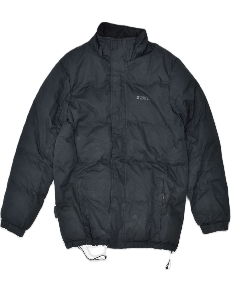 MOUNTAIN WAREHOUSE Mens Padded Jacket UK 36 Small Black Polyester | Vintage Mountain Warehouse | Thrift | Second-Hand Mountain Warehouse | Used Clothing | Messina Hembry 