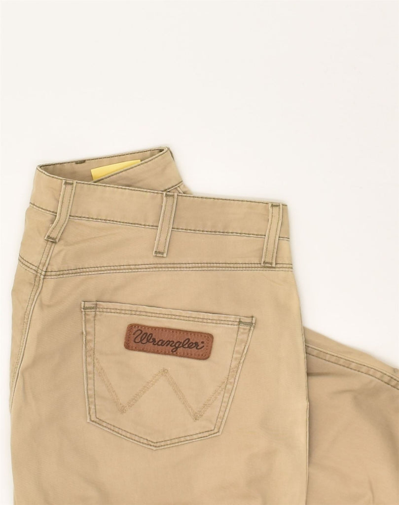 WRANGLER Womens TIna Bootcut Casual Trousers W29 L31 Beige Cotton | Vintage Wrangler | Thrift | Second-Hand Wrangler | Used Clothing | Messina Hembry 