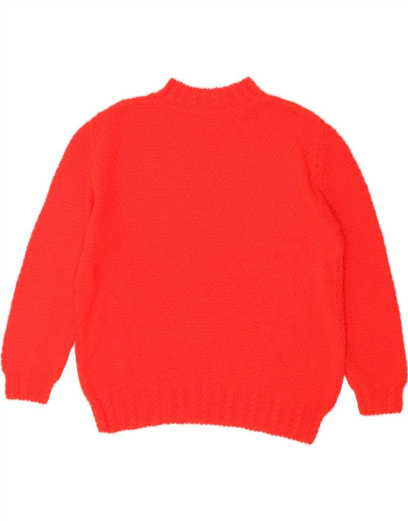 VINTAGE Womens Turtle Neck Jumper Sweater UK 22 3XL Red | Vintage Vintage | Thrift | Second-Hand Vintage | Used Clothing | Messina Hembry 