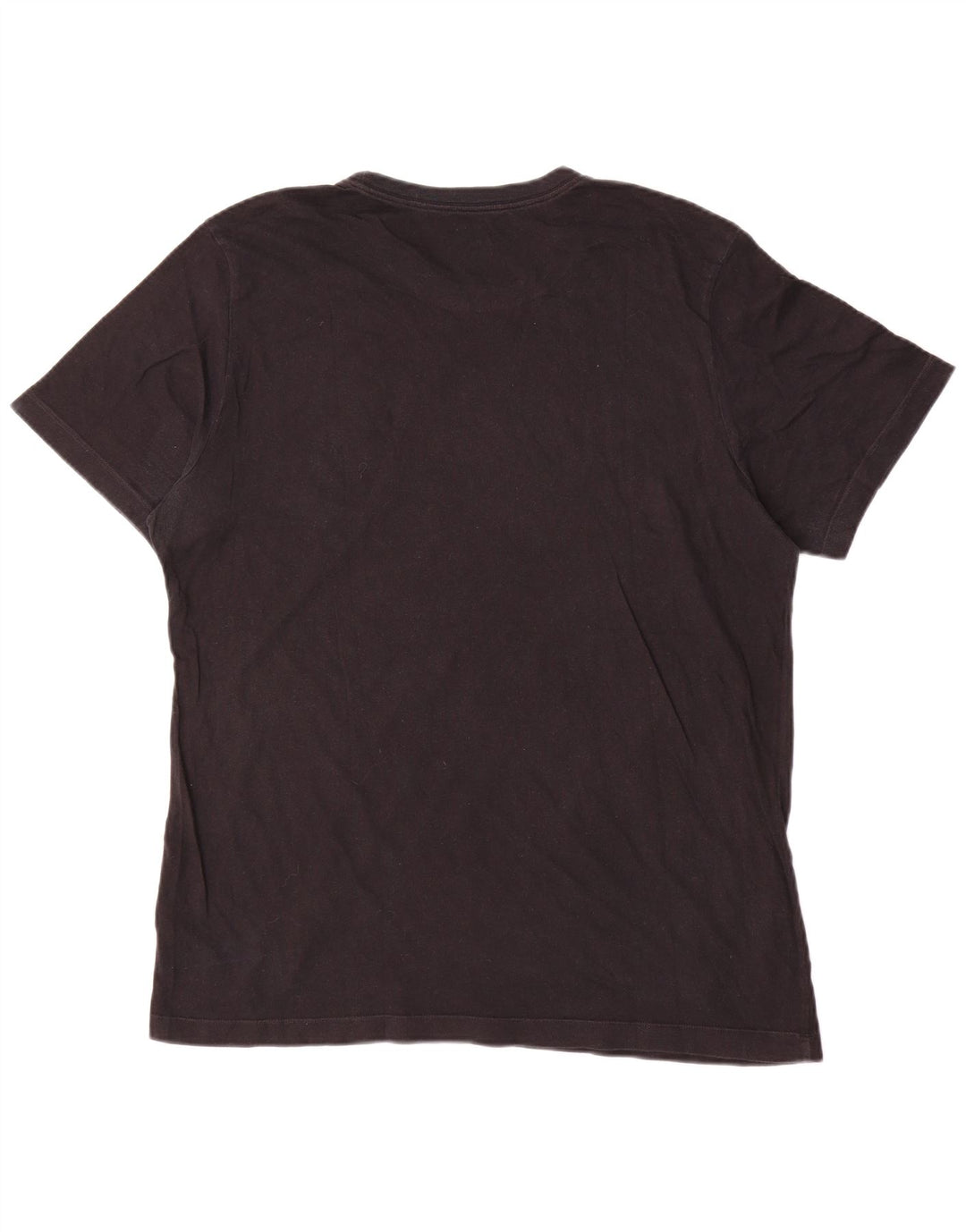 Nike Mens Graphic T-Shirt Top Large Black Cotton