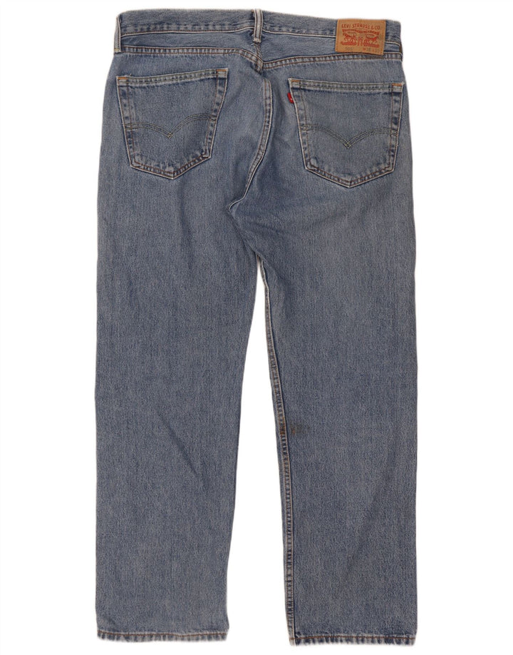 Levi's Mens 505 Straight Jeans W36 L30 Blue