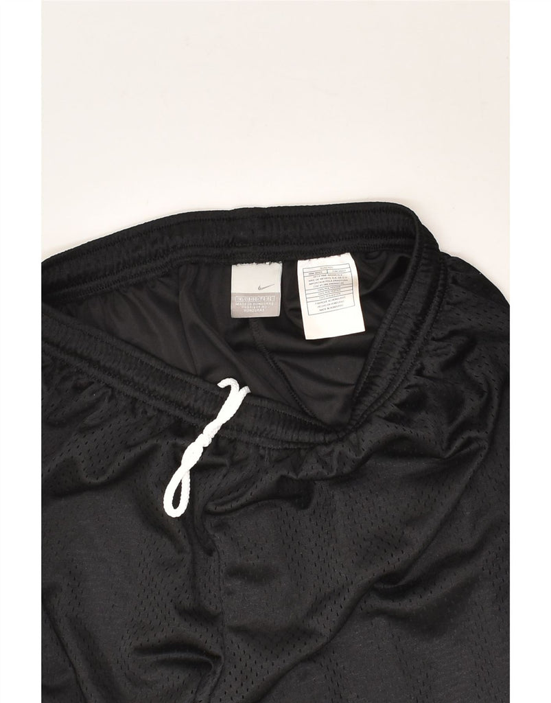 NIKE Mens Sport Shorts XL Black Polyester | Vintage Nike | Thrift | Second-Hand Nike | Used Clothing | Messina Hembry 