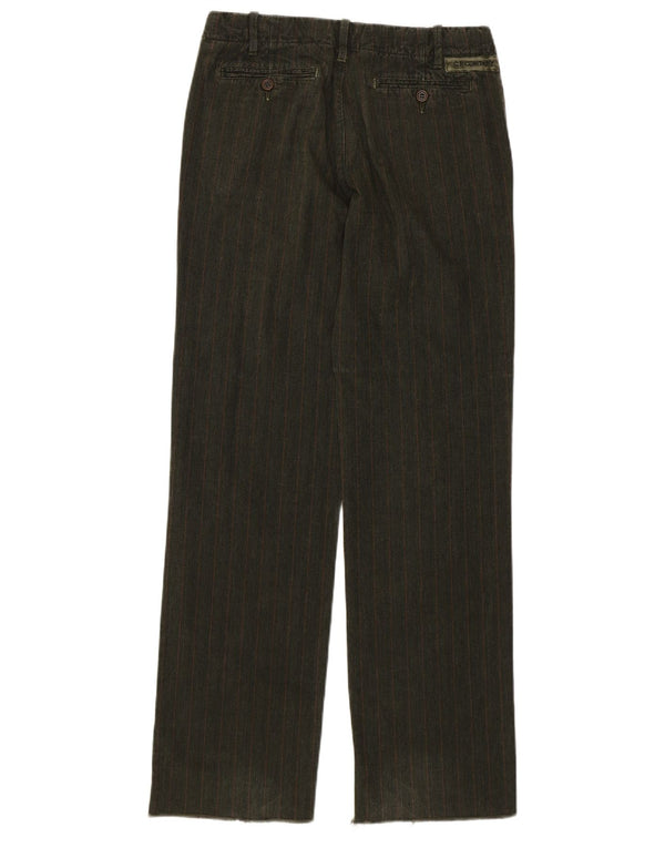 C.P. Company Girls Chino Trousers 11-12 Years W26 L30 Khaki Houndstooth