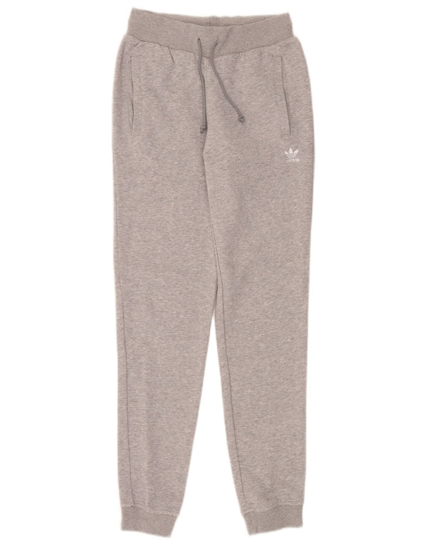 Nike Womens Tracksuit Trousers Joggers UK 4 XS Grey Cotton