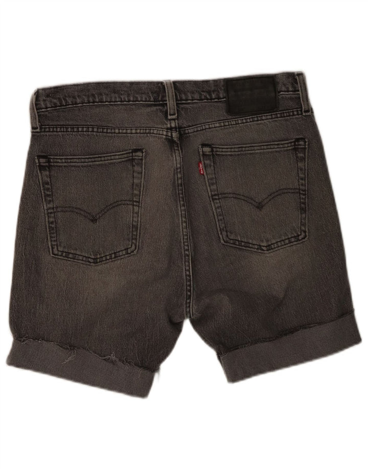 Levi's Mens 510 Denim Shorts W33 Large  Grey Cotton