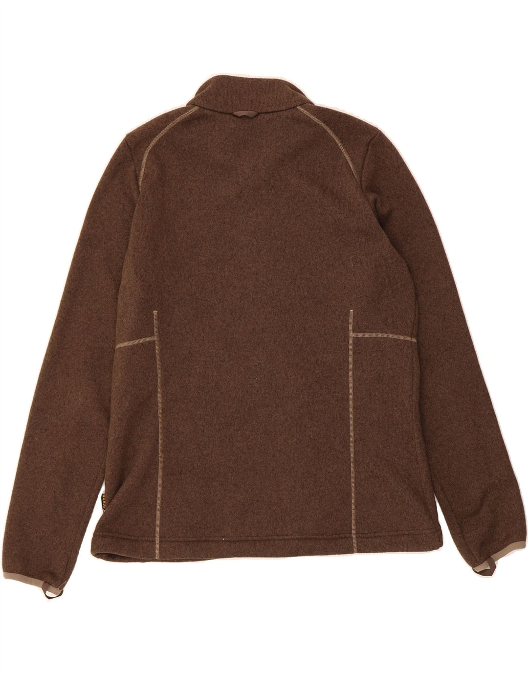JACK WOLFSKIN Womens Tracksuit Top Jacket UK 18/20 XL Brown Polyester Vintage Jack Wolfskin and Second-Hand Jack Wolfskin from Messina Hembry 