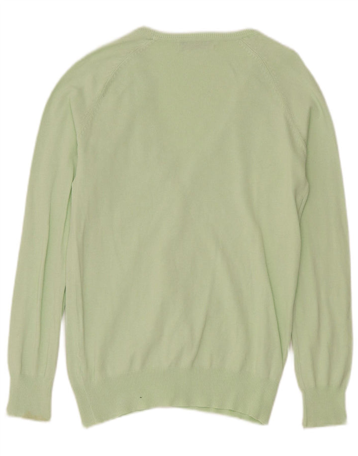 Zara Womens Cardigan Sweater UK 18 XL Green