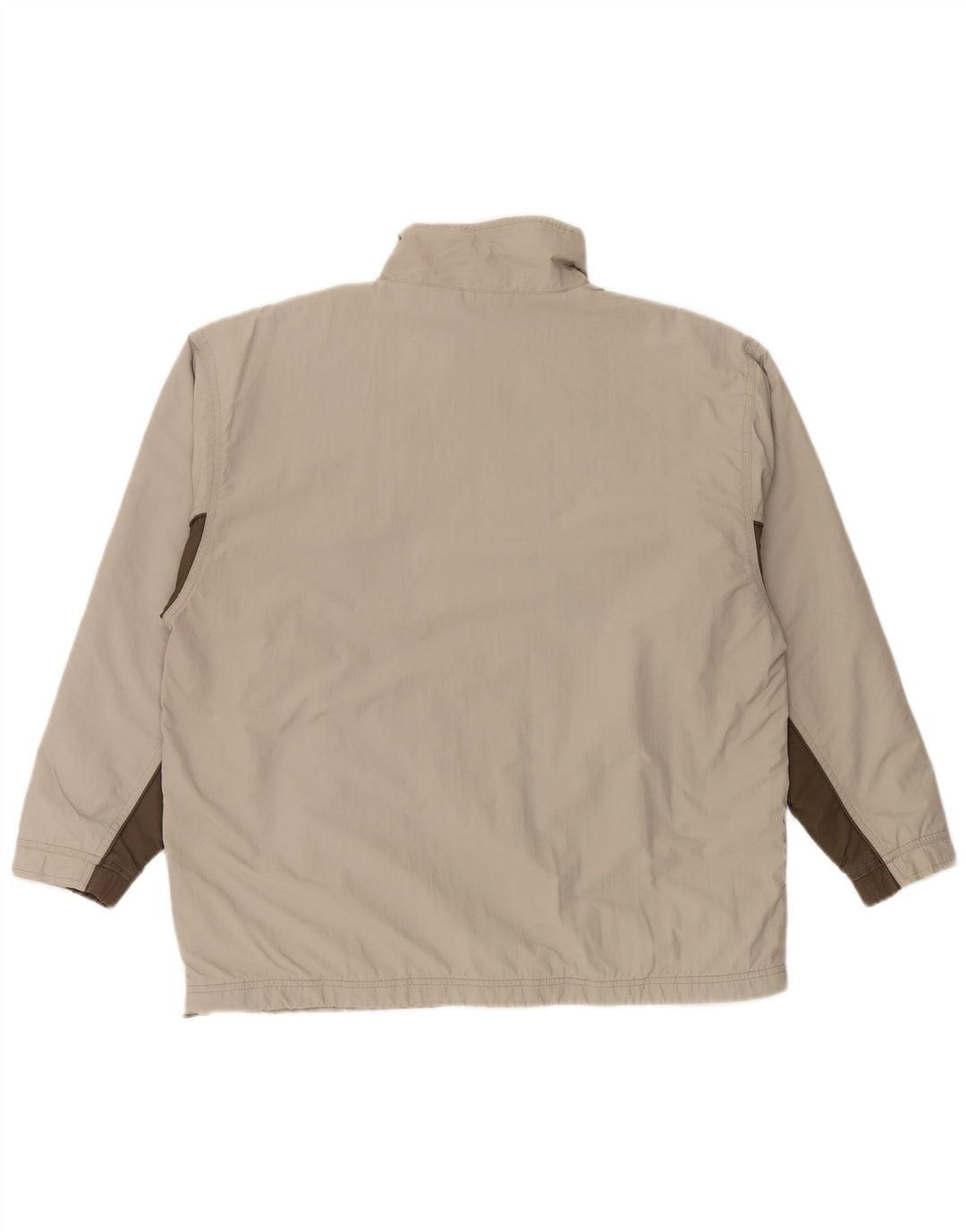 REEBOK Mens Loose Fit Tracksuit Top Jacket XS Grey Colourblock