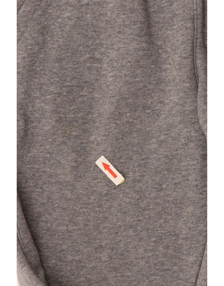 NIKE Boys Tracksuit Trousers Joggers 10-11 Years Medium Grey Cotton