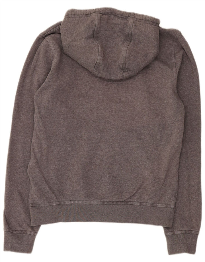 Nike Mens Hoodie Jumper Small Grey Cotton