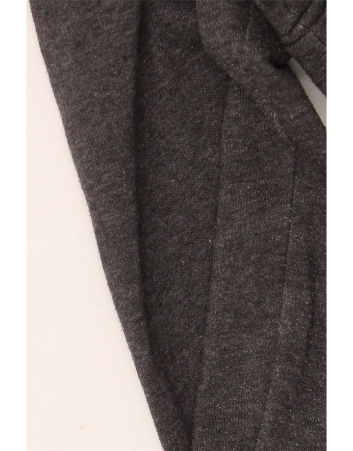 Gap Mens Graphic Zip Hoodie Sweater Medium Grey Cotton