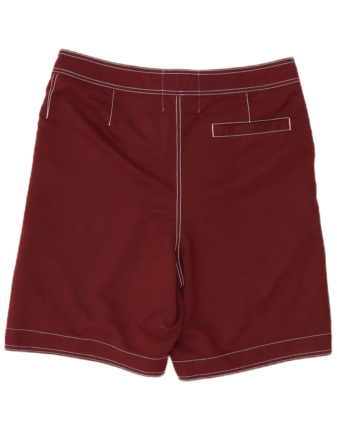 HOLLISTER Mens Swimming Shorts Medium  Burgundy Polyester
