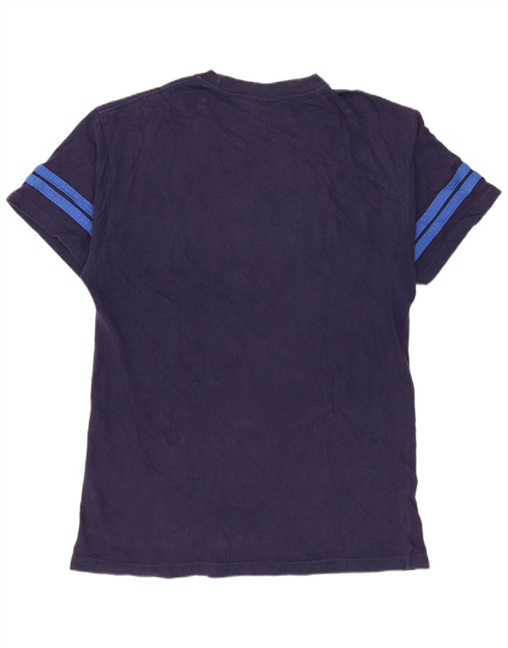 NIKE Mens Graphic T-Shirt Top Small Navy Blue