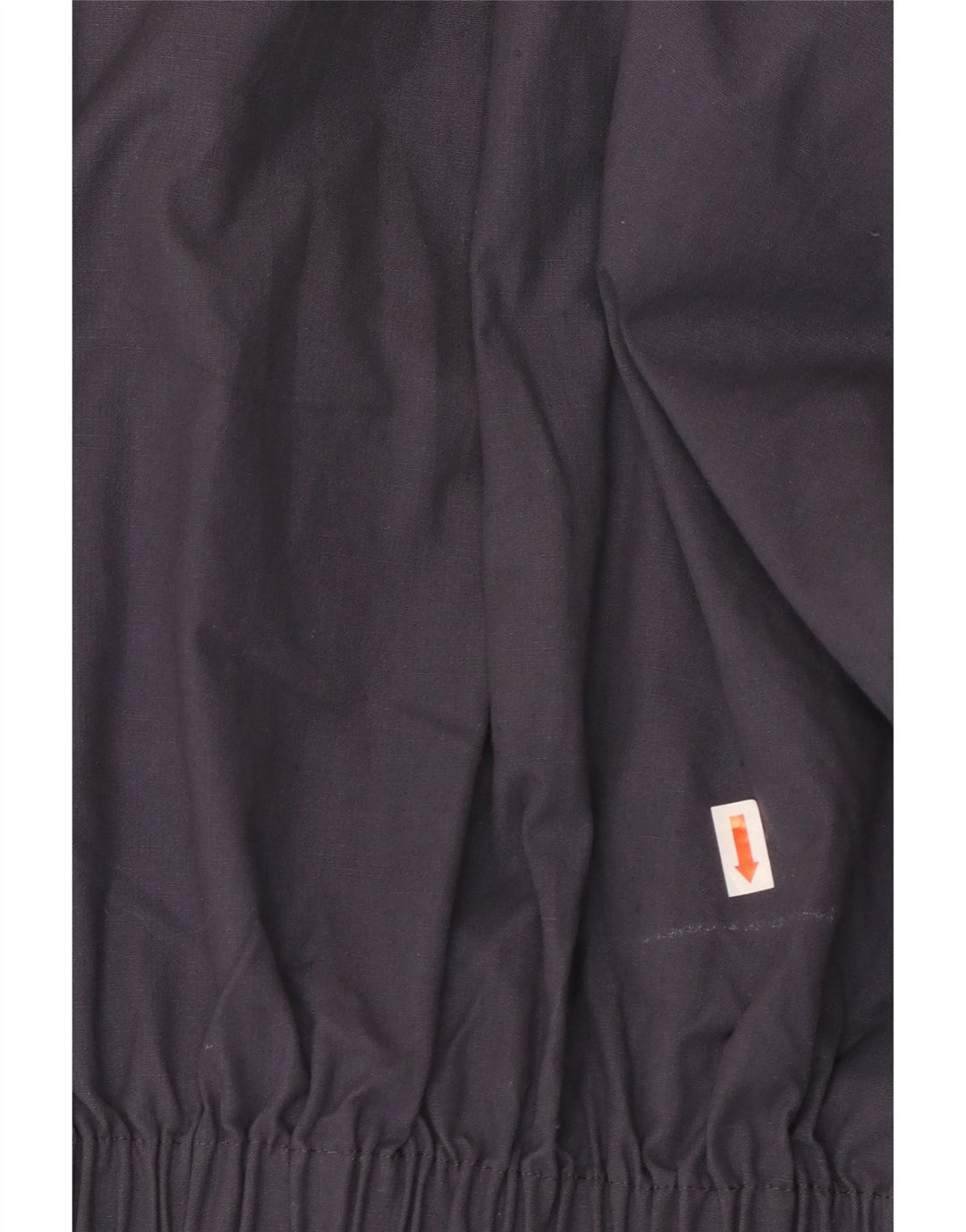 Vintage Womens Hooded Anorak Jacket IT 52 XL Navy Blue