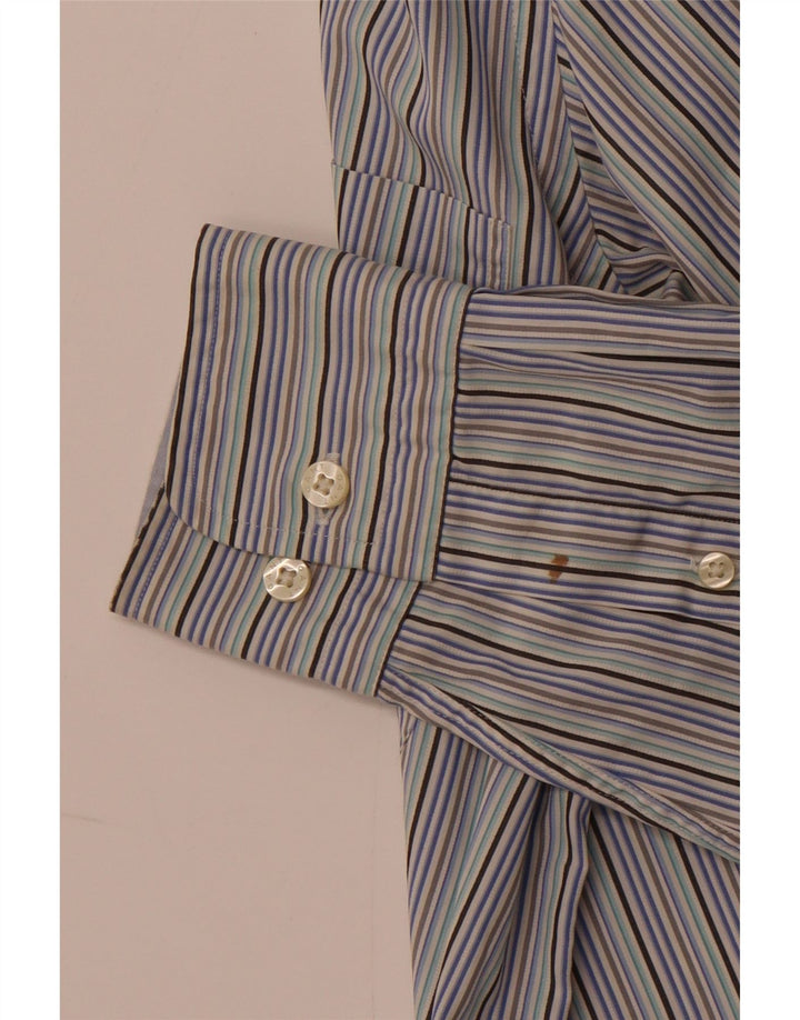 GANT Mens Shirt Small Multicoloured Striped Cotton