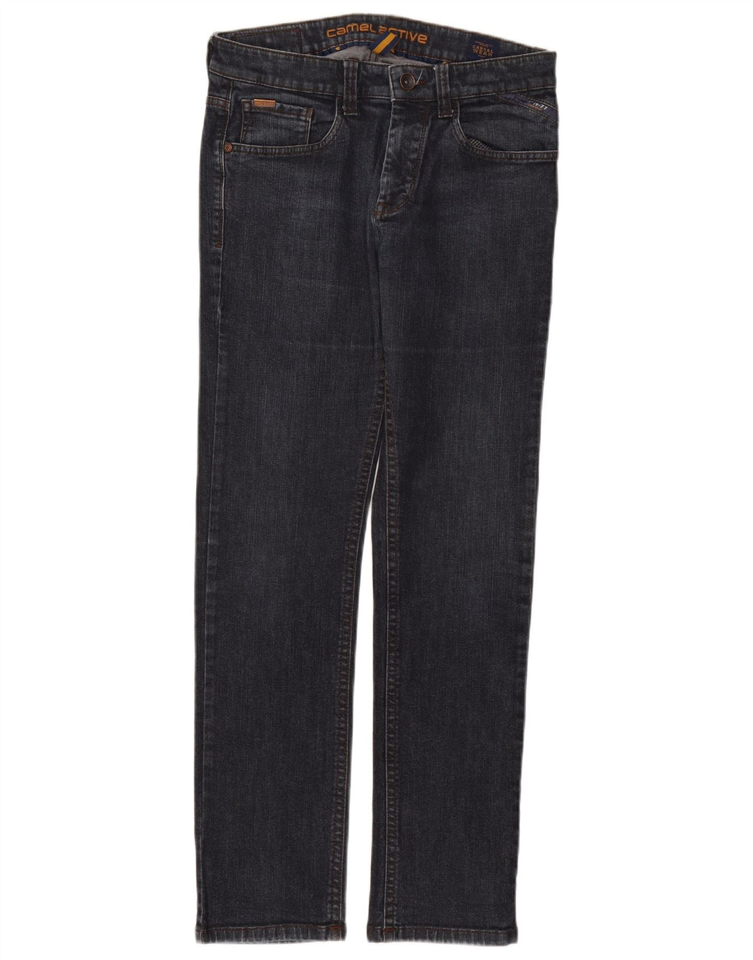 Camel Active Mens Madison Slim Jeans W31 L32 Navy Blue Cotton