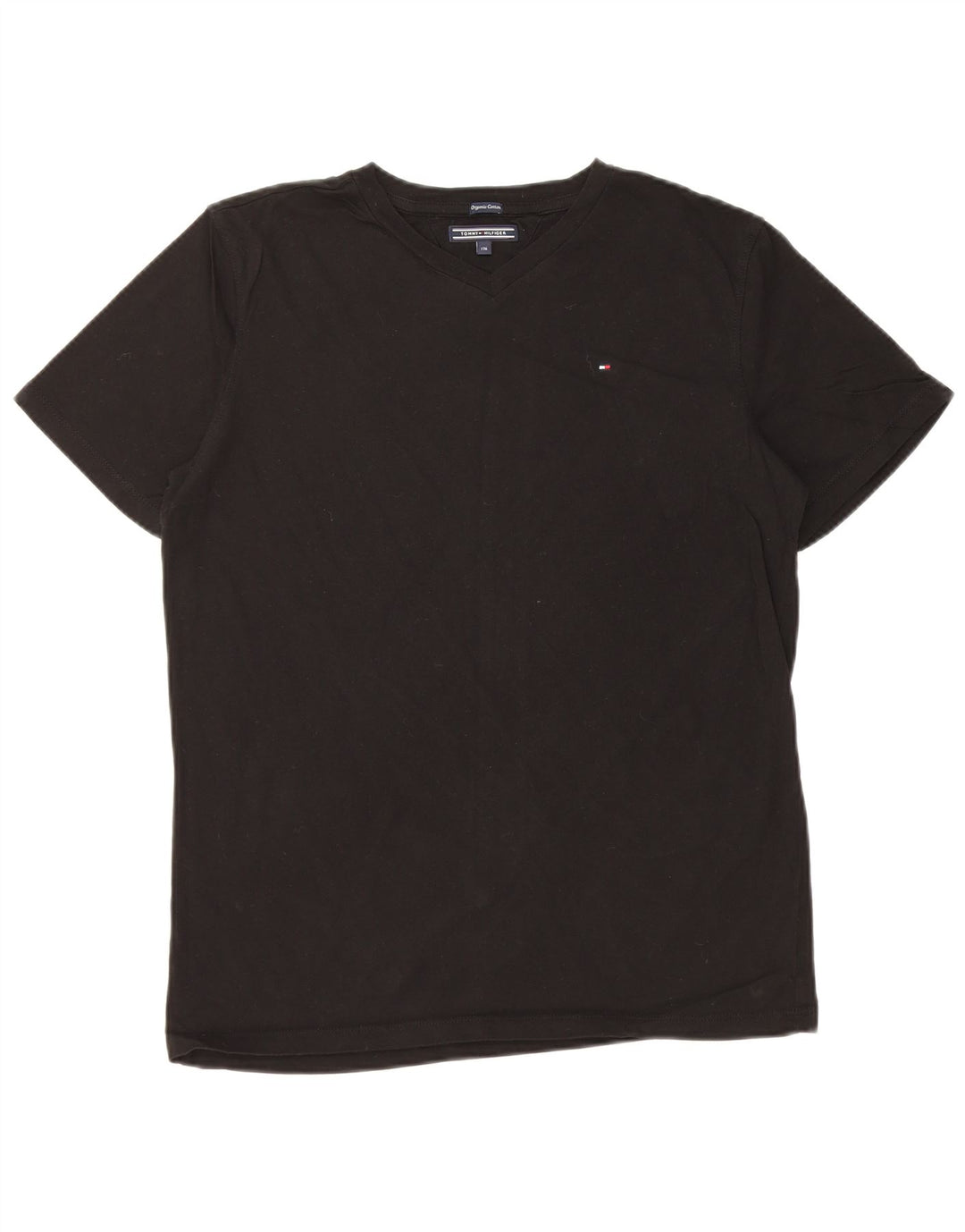 TOMMY HILFIGER Boys T-Shirt Top 15-16 Years Black
