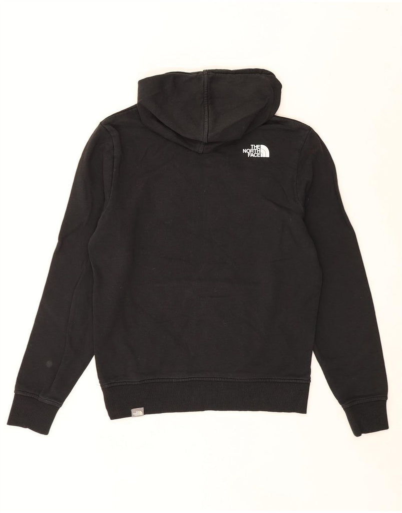 THE NORTH FACE Mens Graphic Hoodie Jumper Small Black Vintage The North Face and Second-Hand The North Face from Messina Hembry 