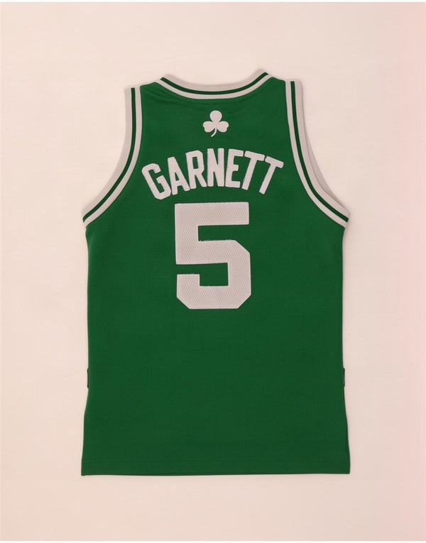 Adidas Boys Boston Celtics Graphic Vest Top 11-12 Years Small Green