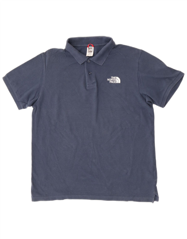 The North Face Mens Polo Shirt Medium Navy Blue