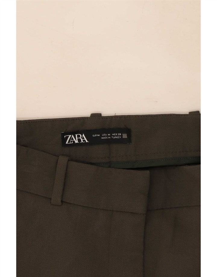 Zara Womens Chino Shorts Medium W28 Brown