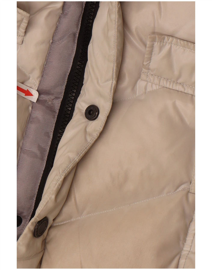 FRIEDA & FREDDIES Womens Padded Gilet EU 40 Medium Beige Polyester