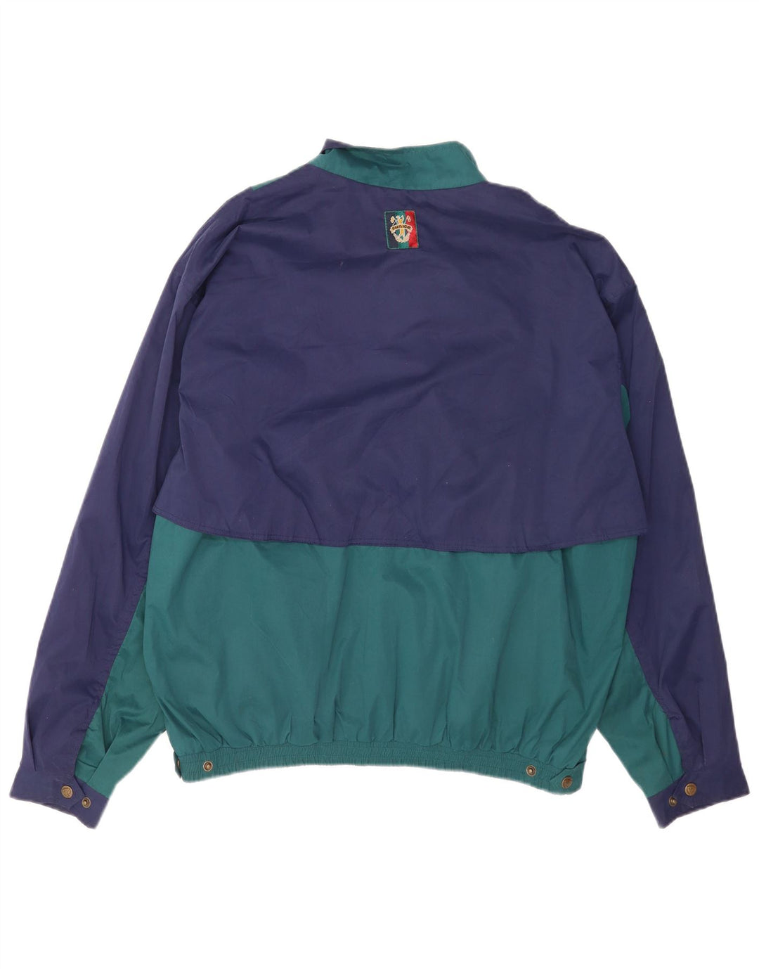 Sunice Mens Pullover Tracksuit Top Jacket Large Blue Colourblock Sports