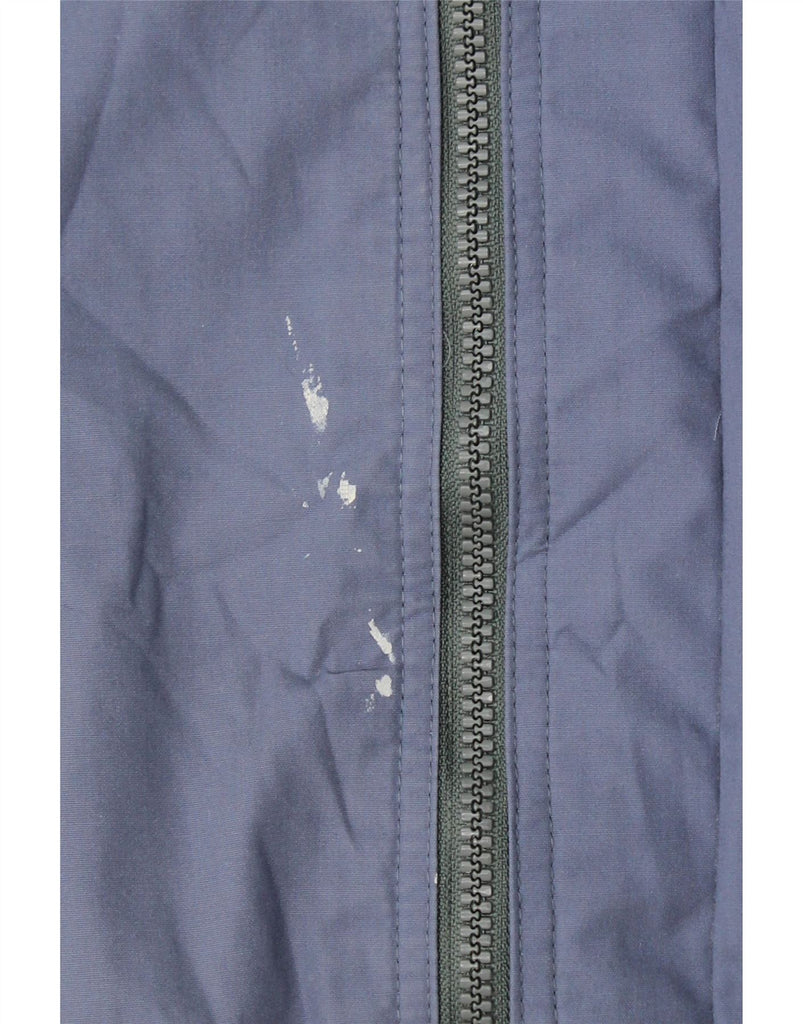 VINTAGE Mens Bomber Jacket UK 42 XL Blue Vintage Vintage and Second-Hand Vintage from Messina Hembry 