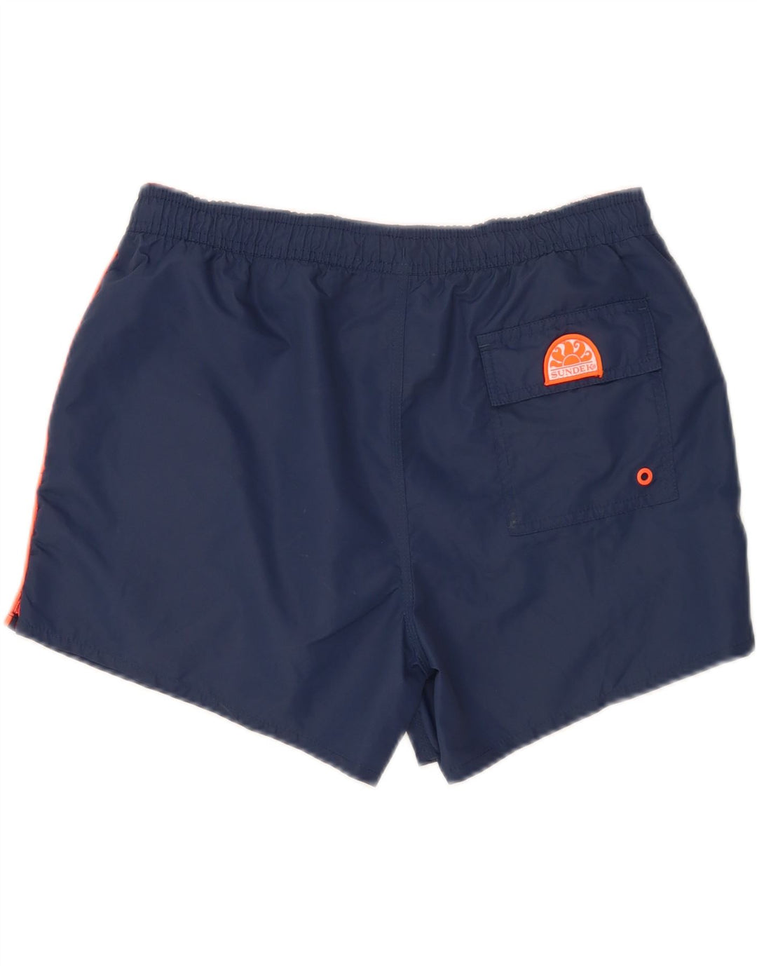 Sundek Mens Swimming Shorts Large  Navy Blue Nylon