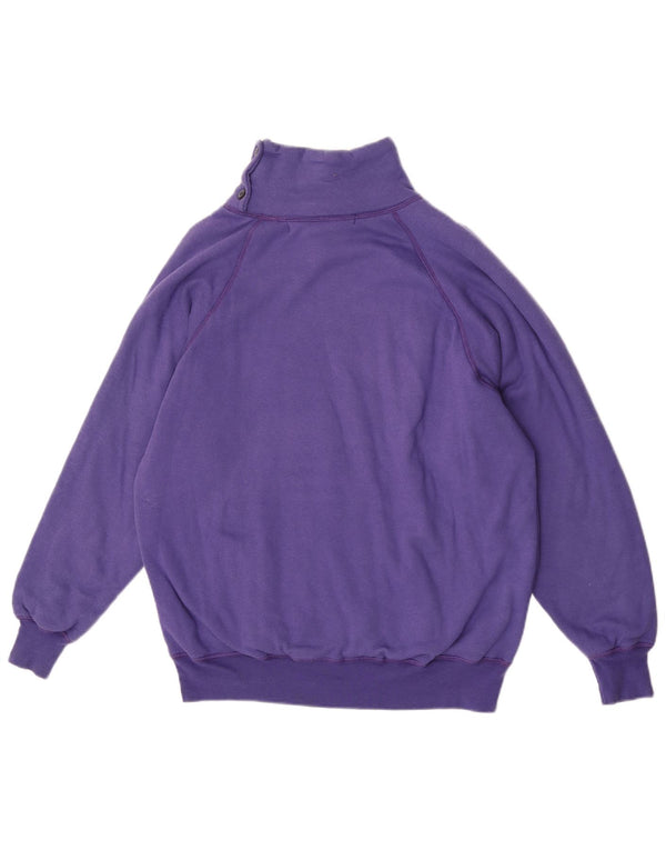 Daniel Hechter Womens Redskins Graphic Sweatshirt Jumper EU 44 XL Purple