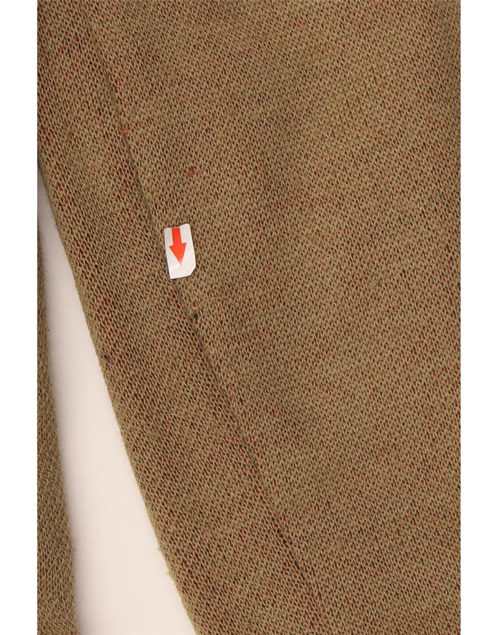 Silvy Mens Reversible Jacket UK 38 Medium Green Geometric Cotton