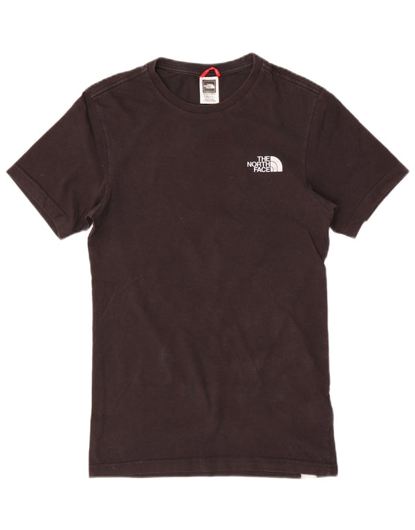 The North Face Mens T-Shirt Top 2XS Black Cotton