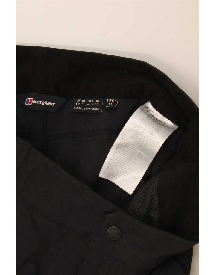 Berghaus Mens Hiking Cargo Trousers Small W30 L32 Black Polyamide