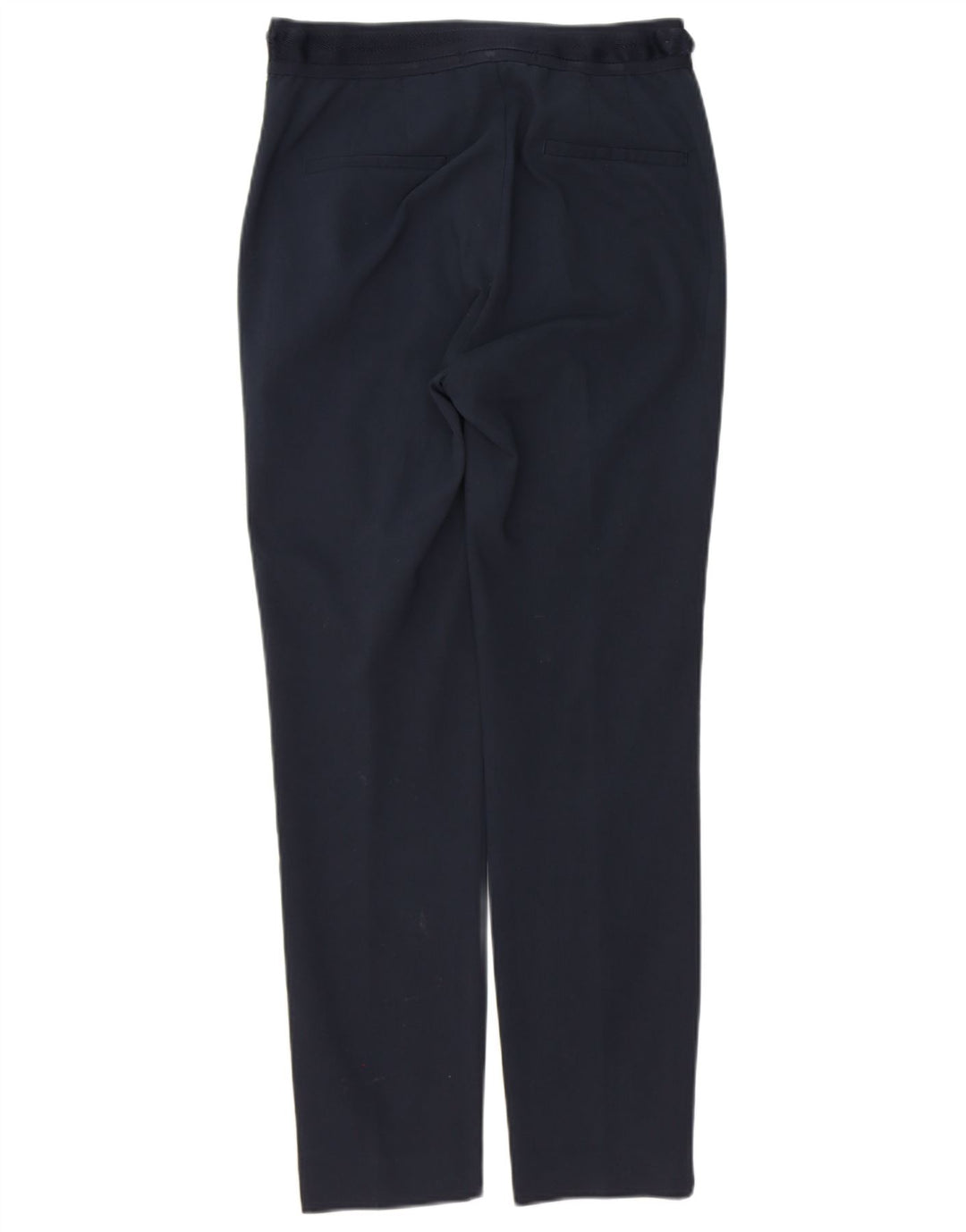 ZARA Womens Slim Chino Trousers Small W26 L27 Navy Blue