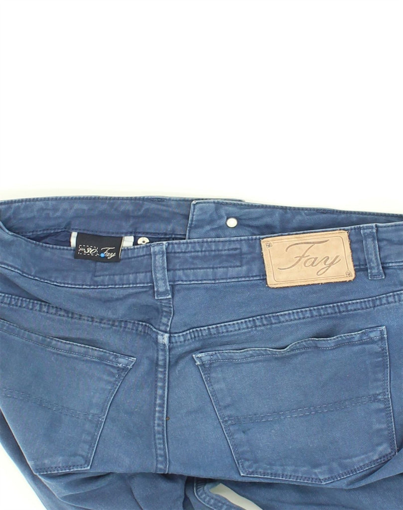 FAY Womens Straight Jeans W30 L28 Blue Cotton | Vintage Fay | Thrift | Second-Hand Fay | Used Clothing | Messina Hembry 