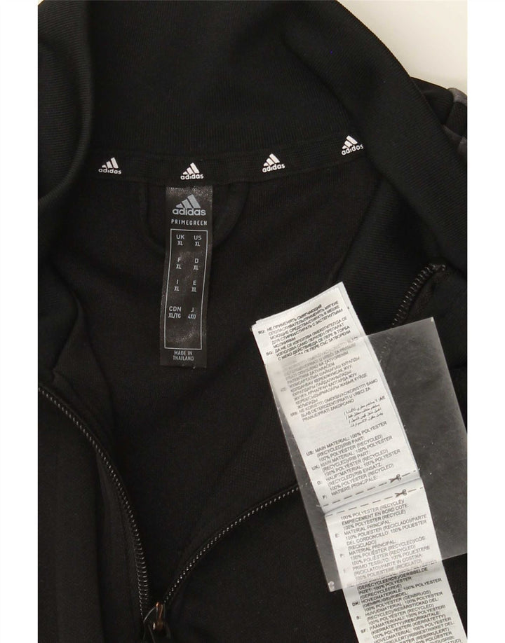 Adidas Mens Aeroready Tracksuit Top Jacket XL Black Polyester