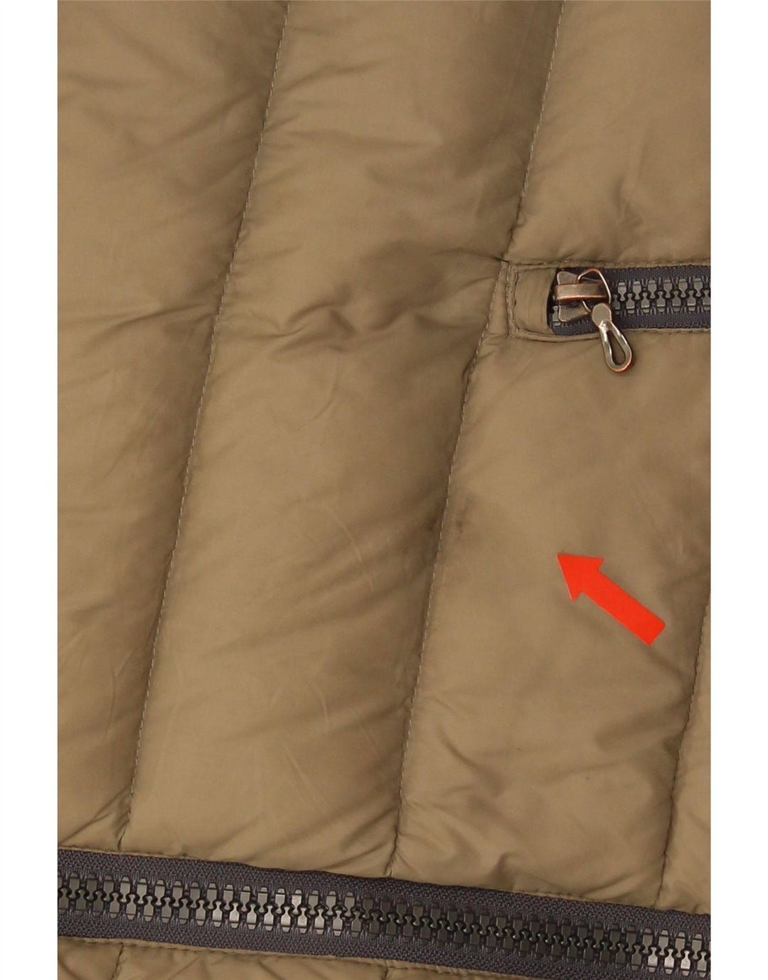 Colmar Mens Hooded Padded Jacket IT 48 Medium Khaki