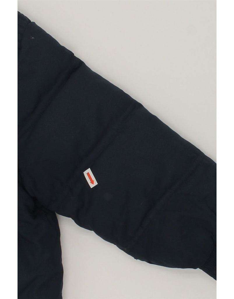 CHAMPION Boys Hooded Padded Jacket 3-4 Years 2XS Navy Blue Polyester | Vintage Champion | Thrift | Second-Hand Champion | Used Clothing | Messina Hembry 