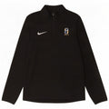 Nike Mens Zip Neck Pullover Tracksuit Top Small Black Polyester