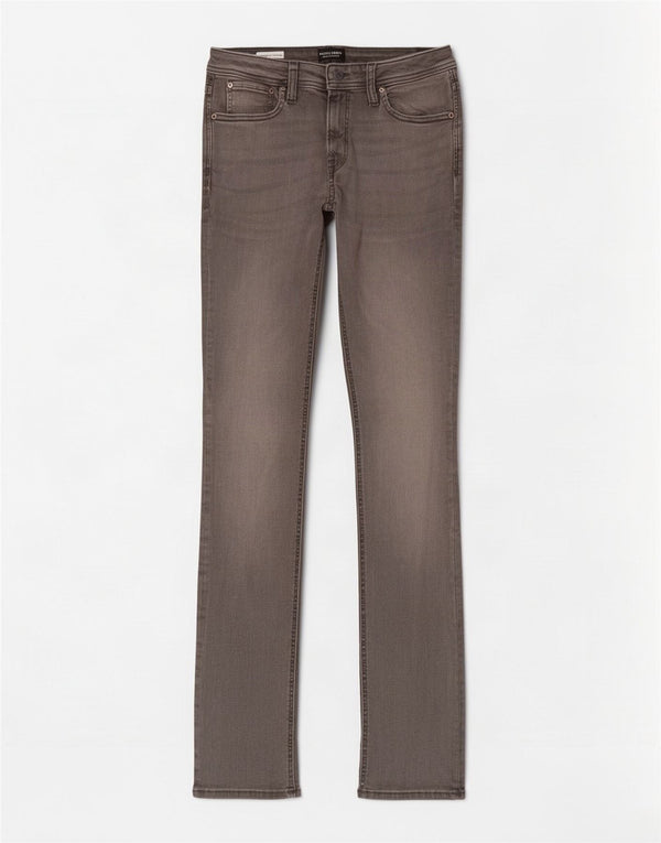 Jack & Jones Mens Liam Skinny Jeans W31 L34 Grey Cotton