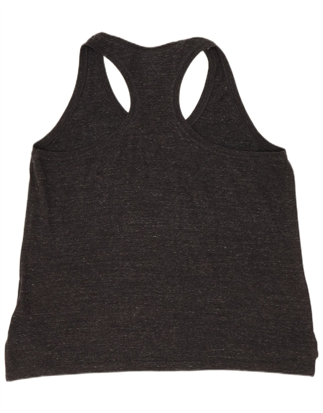Nike Womens Vest Top UK 14 Large Grey Flecked