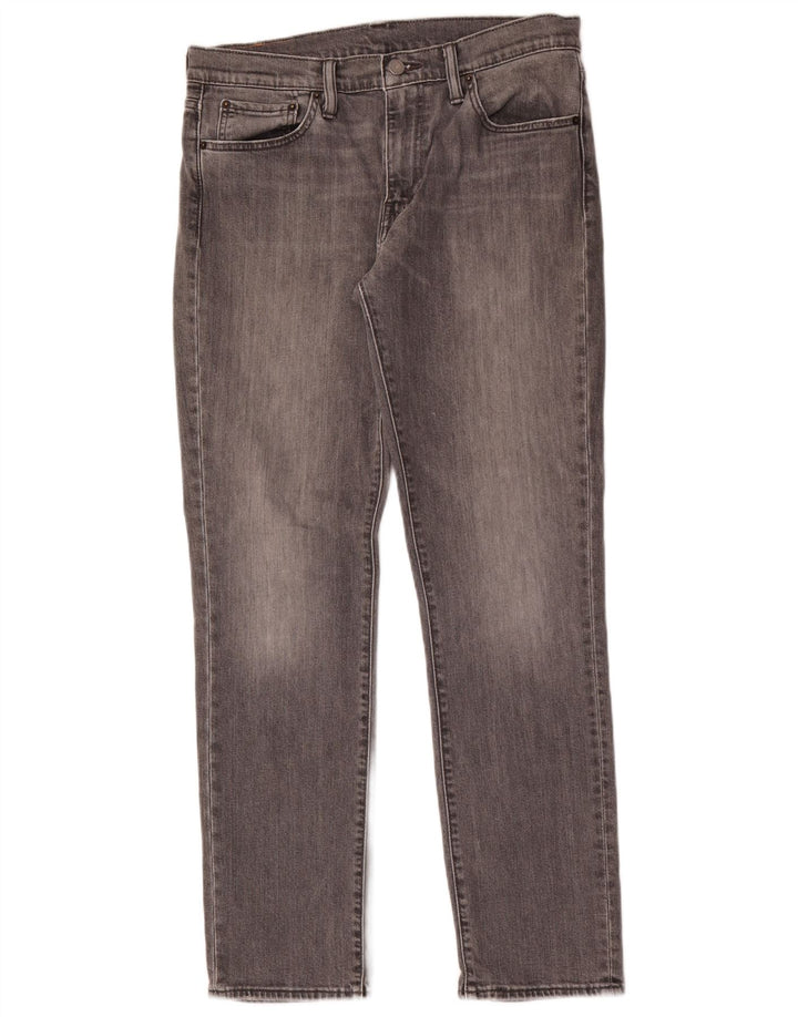 Levi's Mens 511 Slim Jeans W33 L32 Grey Cotton