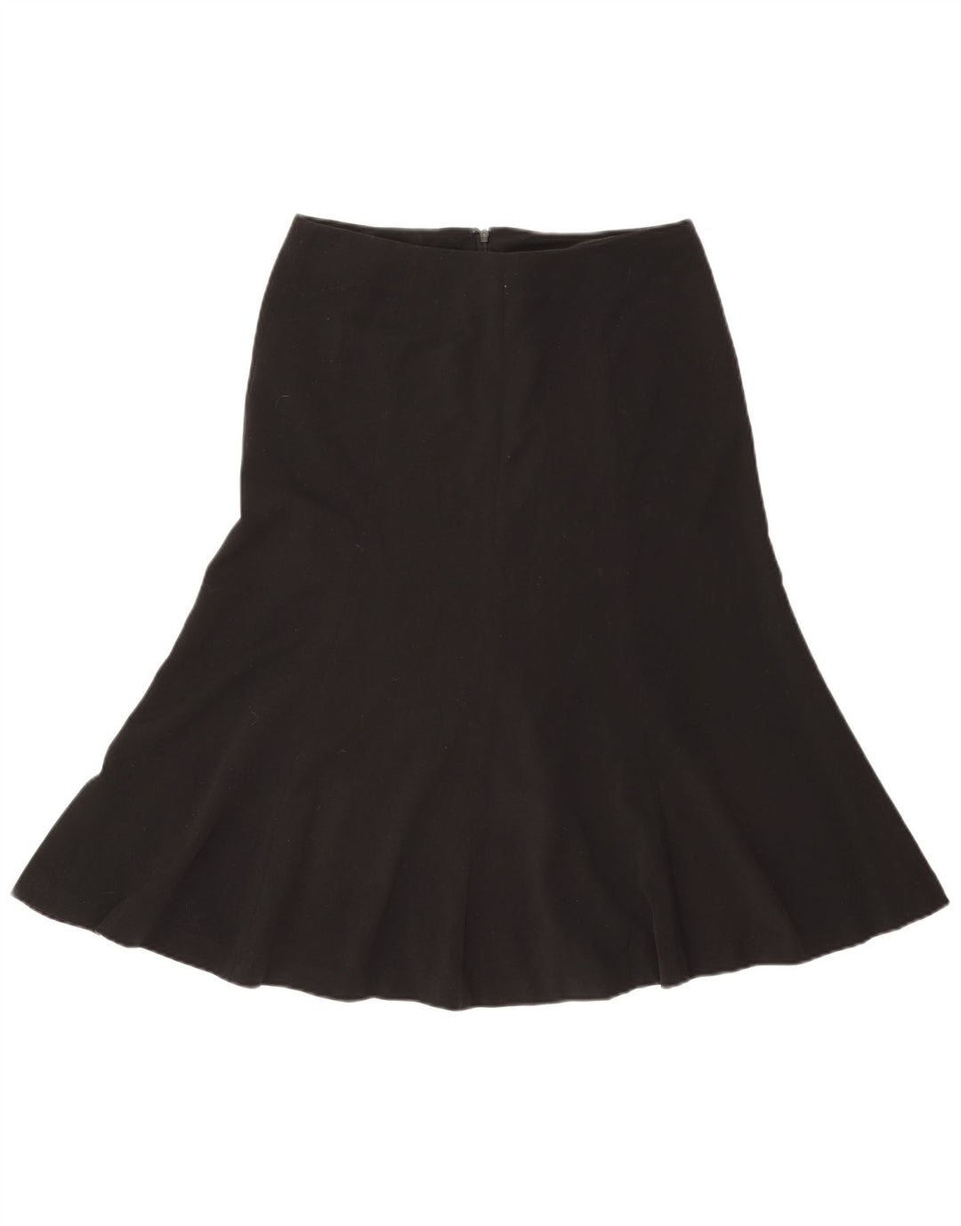 EDDIE BAUER Womens Trumpet Skirt US 4 Small W30 Black Polyester