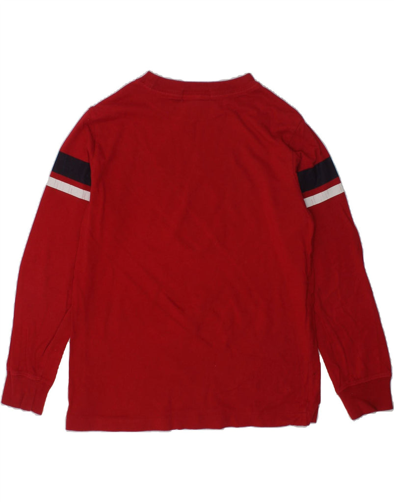 POLO RALPH LAUREN Boys Graphic Top Long Sleeve 6-7 Years Red Striped | Vintage Polo Ralph Lauren | Thrift | Second-Hand Polo Ralph Lauren | Used Clothing | Messina Hembry 